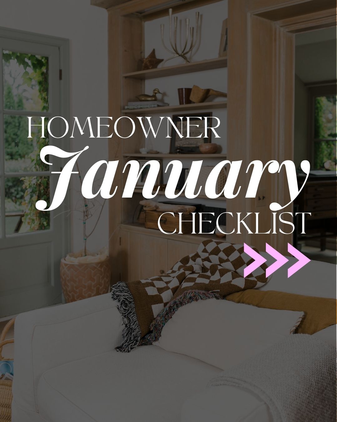 The ball has dropped, so has my free Homeowner Checklist!